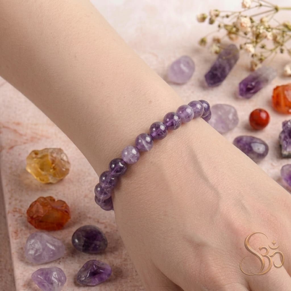 Amethyst Bracelet view 2