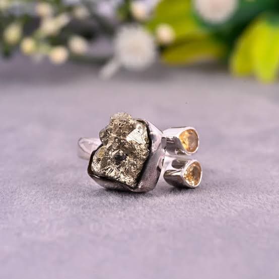 Men's 3 Stone Ring